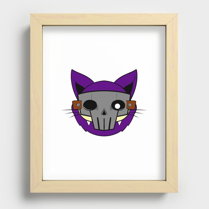 cat Recessed Framed Print