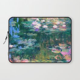 water lilies : Monet Laptop Sleeve