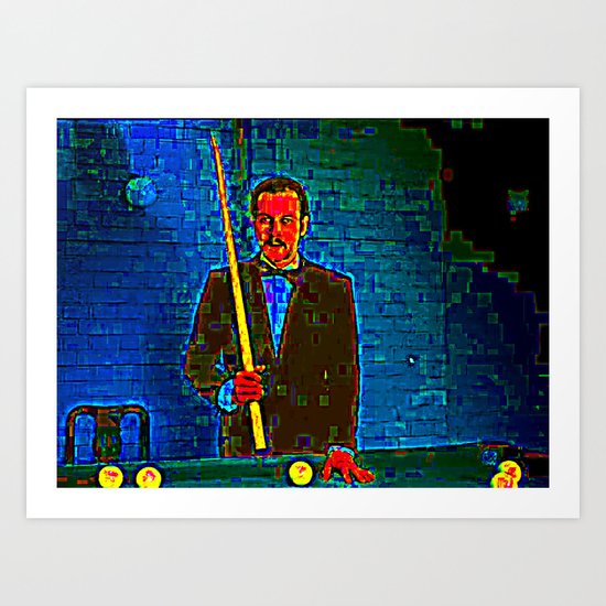 HOTEL POOL Art Print