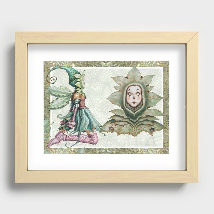 Acorn Fairy Recessed Framed Print