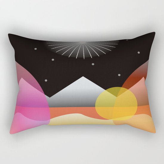 Solar Flares Rectangular Pillow