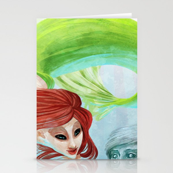 A Little Mermaid Stationery Cards