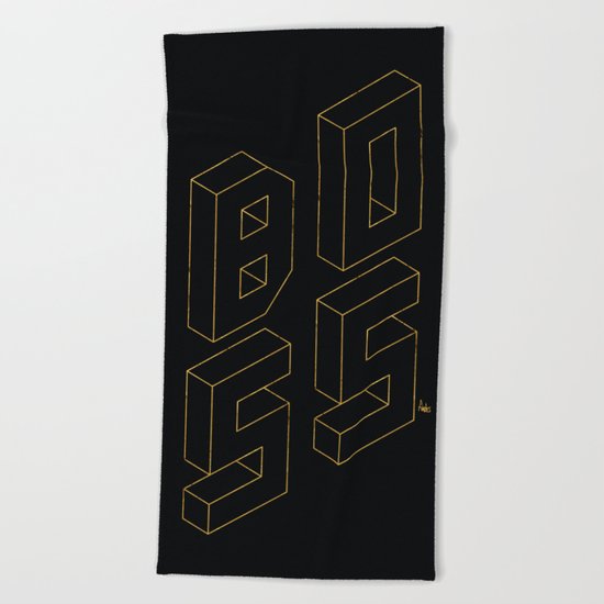 Boss Beach Towel