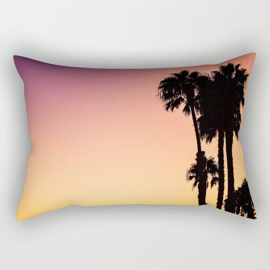 Tropical Sunset Rectangular Pillow