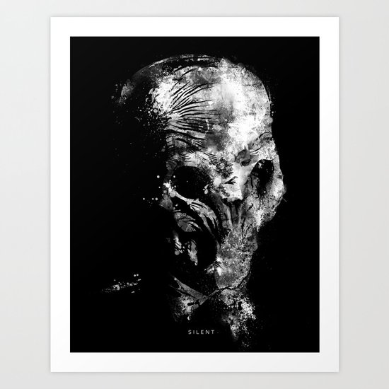 Silent Art Print