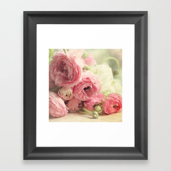 the first bouquet Framed Art Print