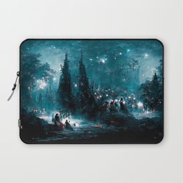 Walking into the forest of Elves Laptop Sleeve