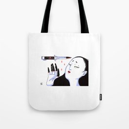 I'm a demon but a totally nice one ok? Tote Bag