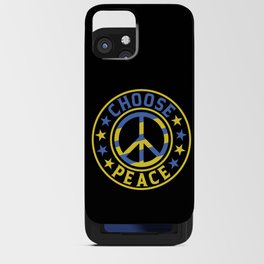 Choose Peace Ukraine War iPhone Card Case