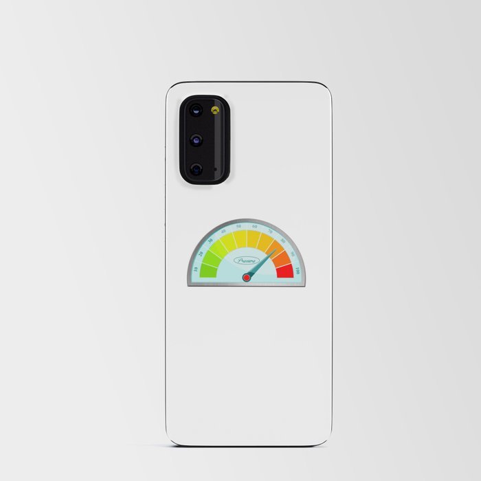 PRESSURE OR STRESS METER. Android Card Case