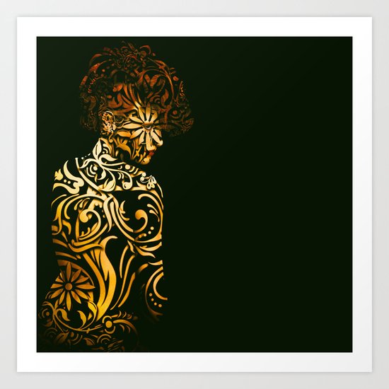 Flora.. Art Print