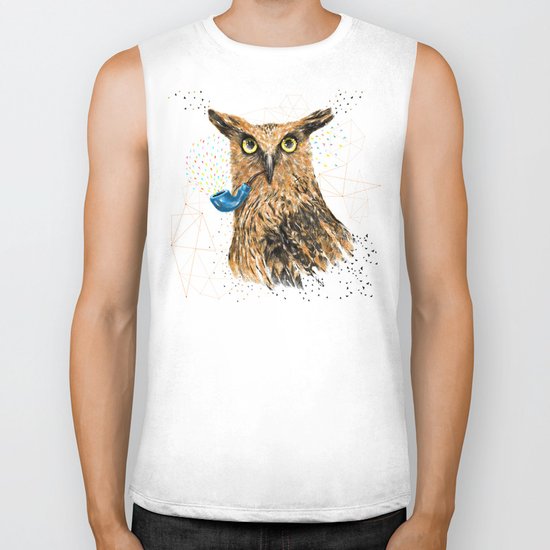 Mr.Owl V Biker Tank