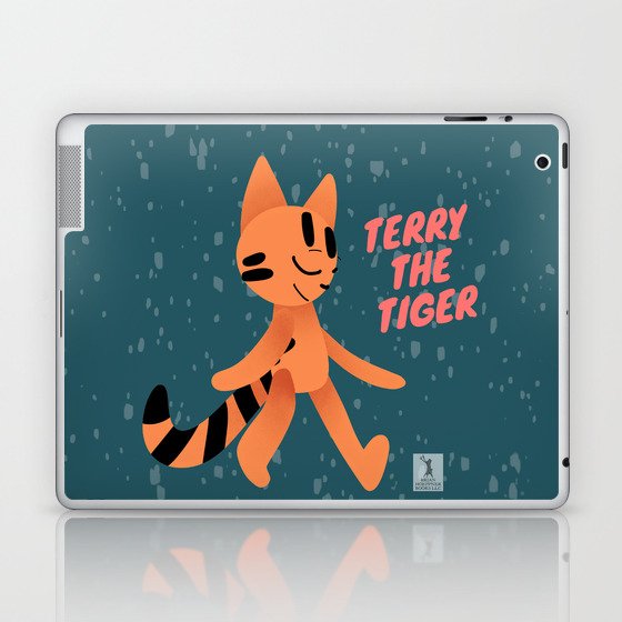 Terry The Tiger Laptop & iPad Skin