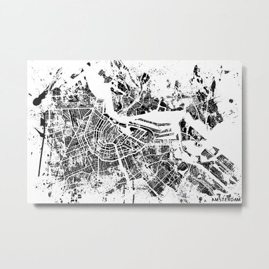 AMSTERDAM Metal Print