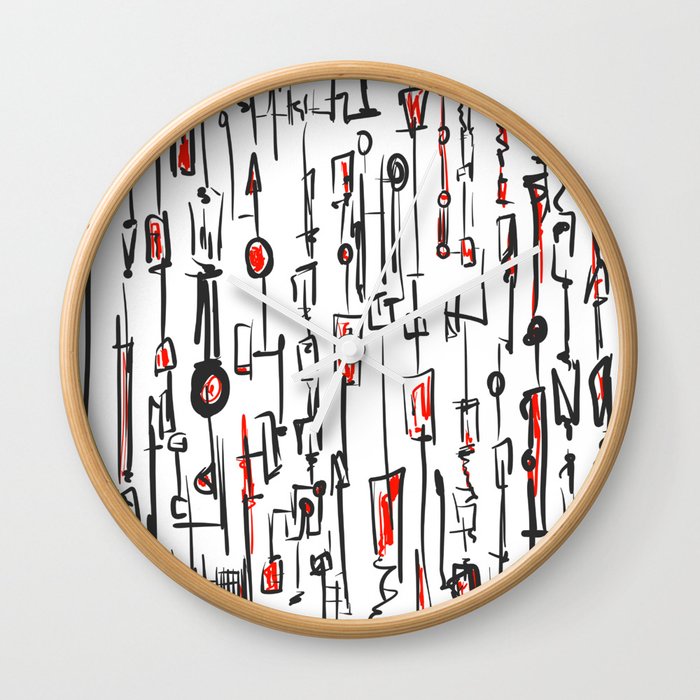 Comfortably Numb No Title Wall Clock By Brentamental Society6