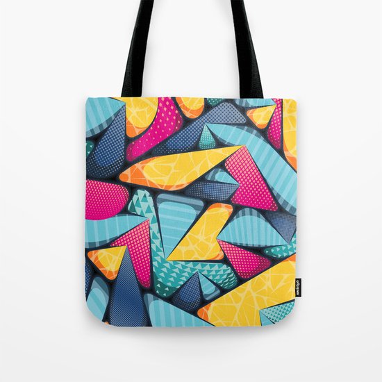 SUPER-MIA-POP • Portrait Detail Tote Bag