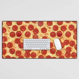 snackbreak; cheesy pepperoni pizza Desk Mat