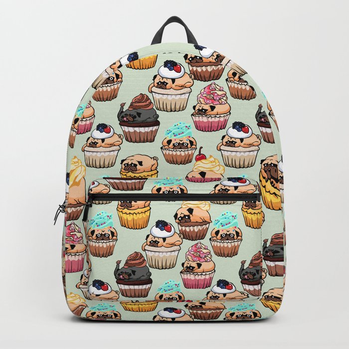 Cupcake Pugs Backpack