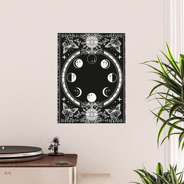 Astrological Moon Phase Magical Witchy Sticker by Kayti Welsh