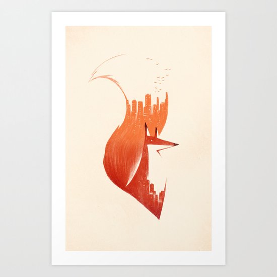 A Tail Of Two Cities Art Print