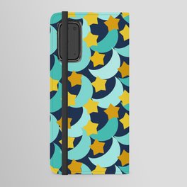 Stars and Moons Pattern Android Wallet Case
