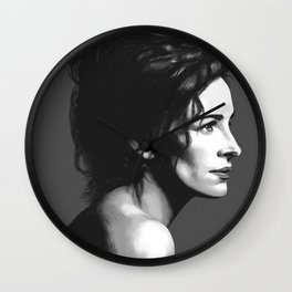 Julia Roberts Portrait Wall Clock | Juliaroberts, Painting, Portrait, Hollywood, Illustration, Movies, Stars, Digital 