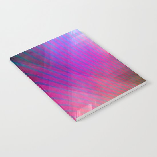 Multicolored abstract no. 43 Notebook