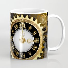 Antique Clock with Keys ( Steampunk ) Mug
