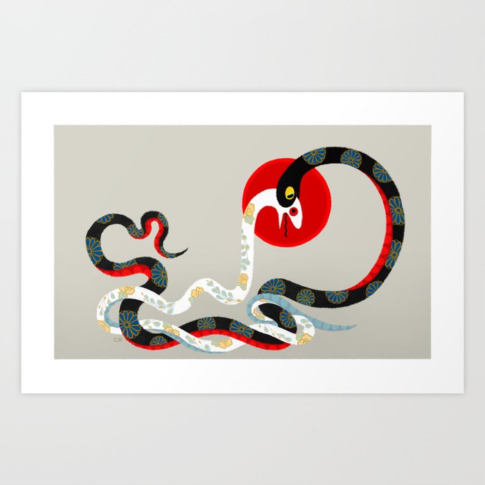 Snake And Flowers 3 Art Print By Pikaole Society6 Flower and snake (花と蛇, hana to hebi), released in 2004, is a japanese film based on the 1974 movie flower and snake directed by masaru konuma and starring naomi tani. snake and flowers 3 art print by pikaole