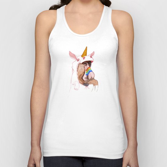 finally beautiful Unisex Tank Top