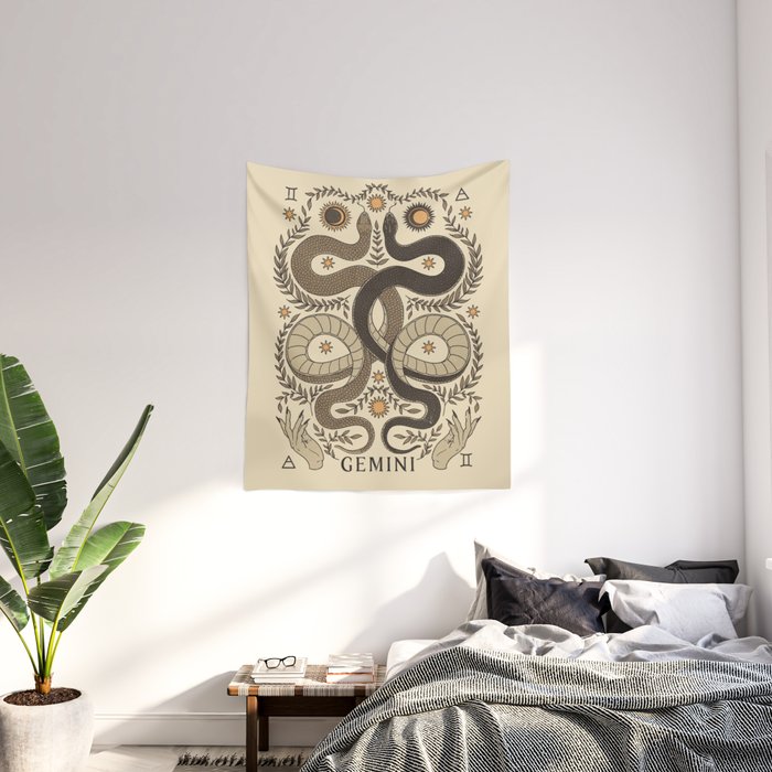 Gemini cheap wall tapestry