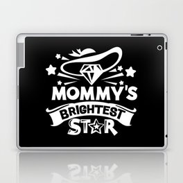 Mommys Brightest Star Cute Children Laptop Skin