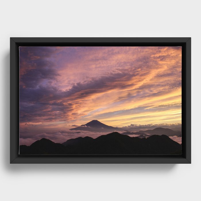 Mount Fuji I Framed Canvas