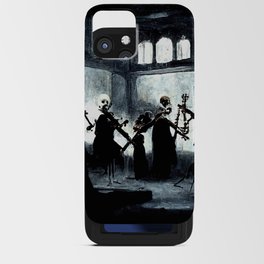 The Skeleton Orchestra iPhone Card Case
