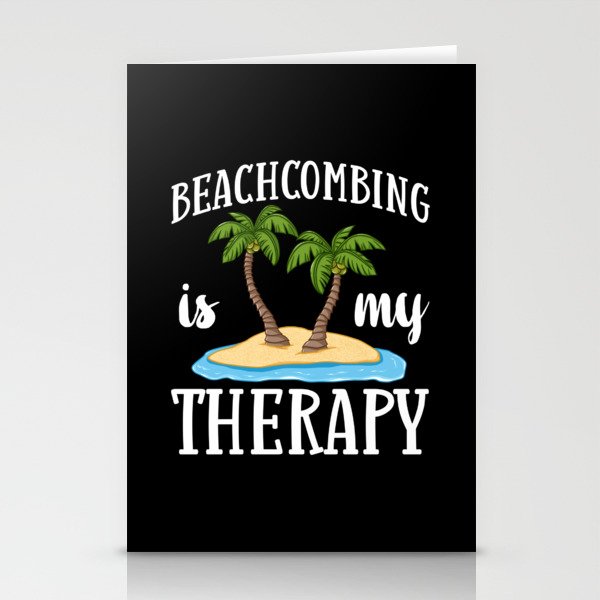 Beachcombing Sea Glass Beach Shelling Stationery Cards