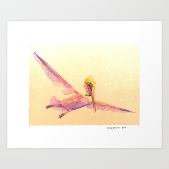 Pelican Art Print