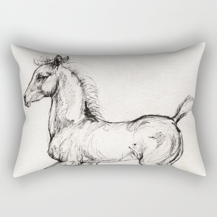 Arabian foal Rectangular Pillow