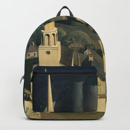 The Midnight Ride Of Paul Revere By Grant Wood Backpack