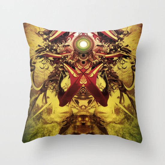 Spinal Tyrant mkii Throw Pillow