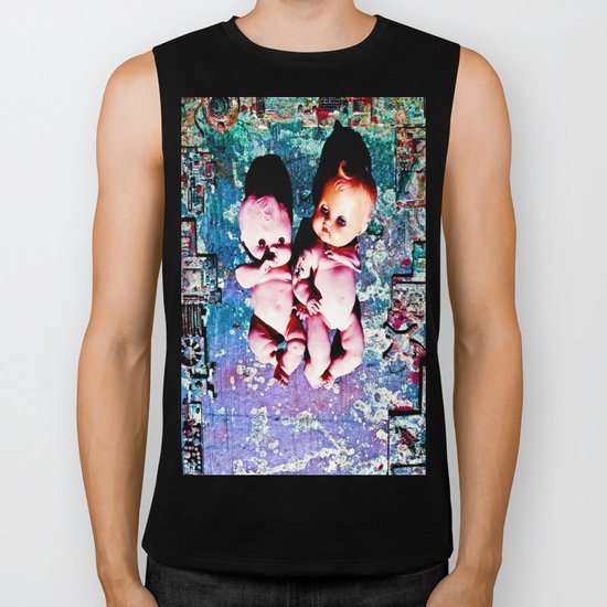 Born To Electronic World Biker Tank