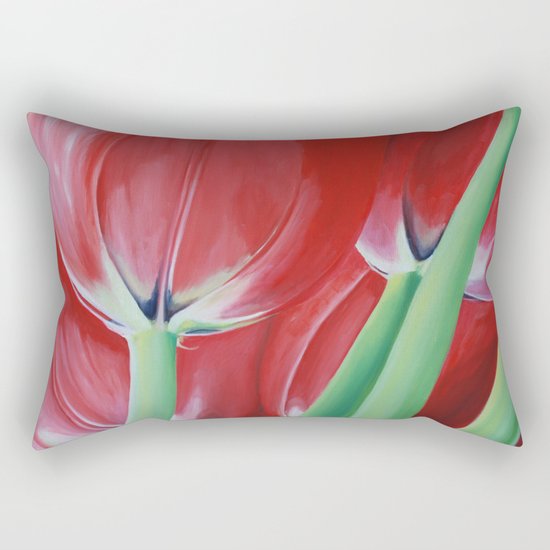 Tulips Rectangular Pillow