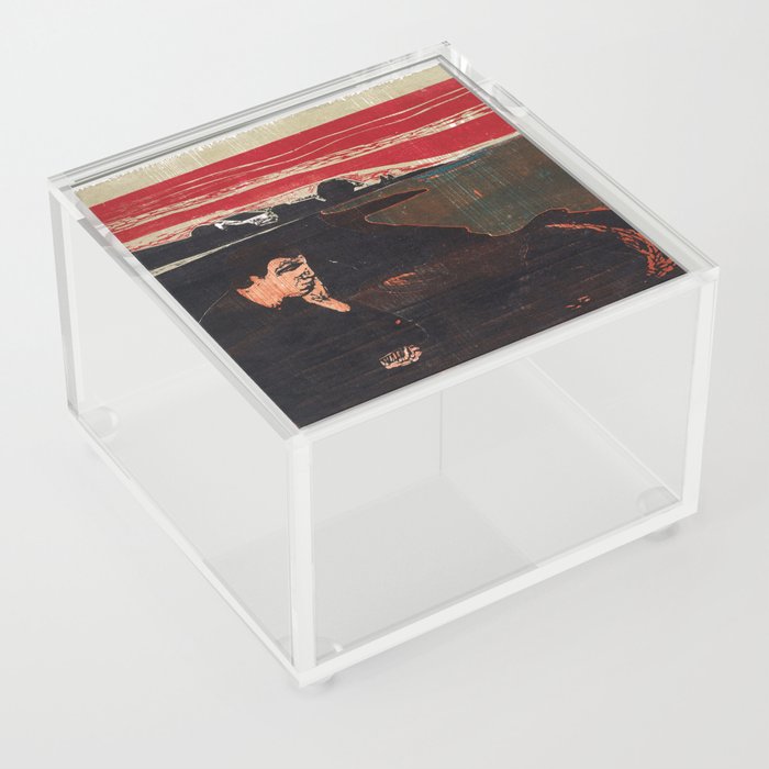 Edvard Munch Evening Melancholy Acrylic Box