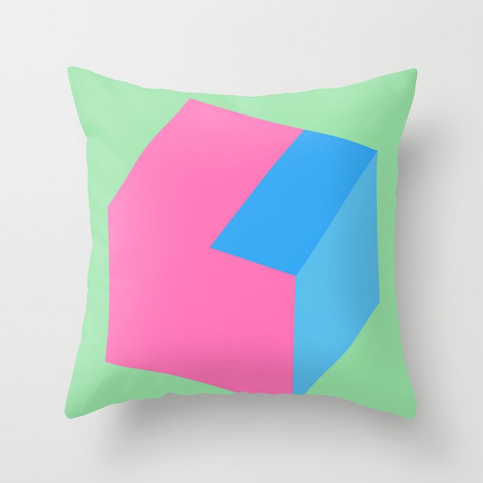 'Original Geometric Design' Throw Pillow