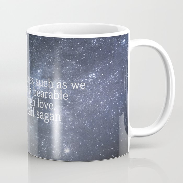 Carl Sagan and the Milky Way Coffee Mug