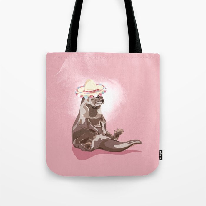 I otter just stay at home Tote Bag