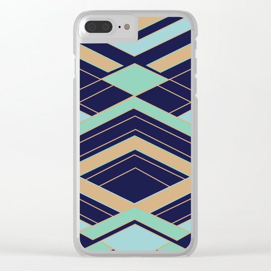 Art Deco Fast Clear iPhone Case