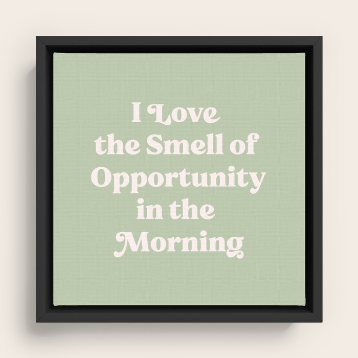 Framed Canvas