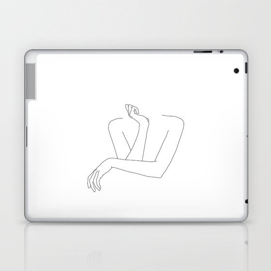 Minimal Line Drawing Of Woman S Folded Arms Anna Laptop Ipad Skin By Thecolourstudy Society6 Affordable and search from millions of royalty free images, photos and vectors. society6