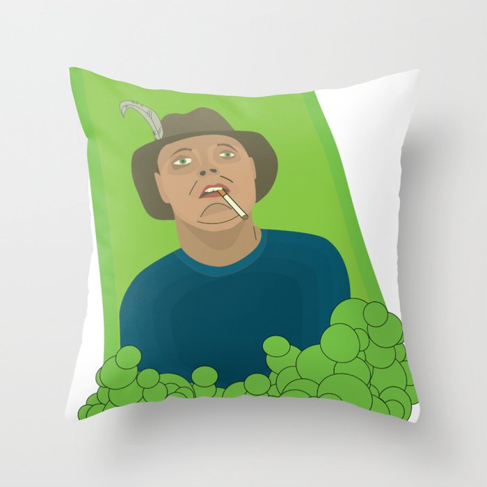 Abducted Throw Pillow
