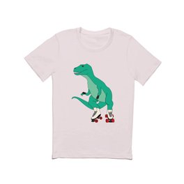 Tyrollersaurus Rex T Shirt | Tyrannosaurusrex, Derby, Dinosaur, Animal, Green, Jurassicpark, T Rex, Jurassicworld, Rollerskate, Skating 